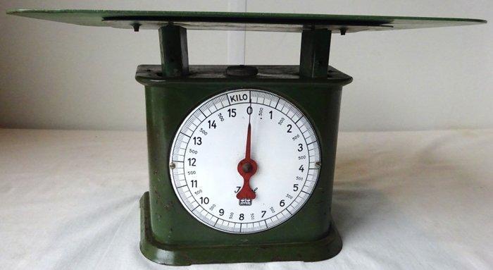 Juwel / Effem - Balans of weegschaal - 0 tot 15 kilo -, Antiquités & Art, Curiosités & Brocante