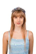 Kristal Haarband Regenboog Schedel Diadeem Zilver Pride Gekl, Kleding | Dames, Ophalen of Verzenden, Nieuw