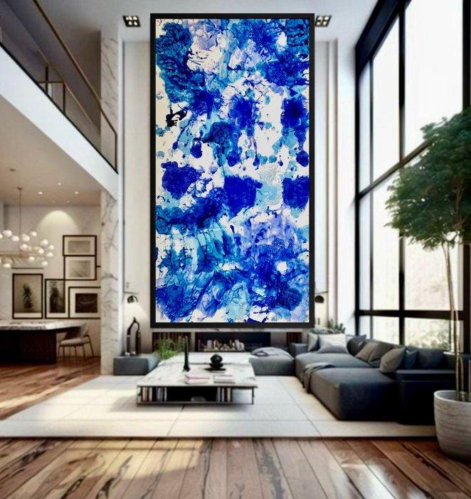 VOLHA - Underwater-XXL-hand painted, Antiek en Kunst, Kunst | Schilderijen | Modern