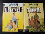 Largo Winch T7 + T8 + 2x dédicace-tampon - 2x C - 2 Album -, Nieuw