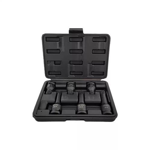 WEBER TOOLS 1/2 Spline / veeltand doppen M14, M16 & M18 lan, Doe-het-zelf en Bouw, Gereedschap | Handgereedschap, Nieuw, Ophalen of Verzenden
