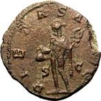 Empire romain. Herennius Etruscus (AD 251). Sestertius Rare, Postzegels en Munten