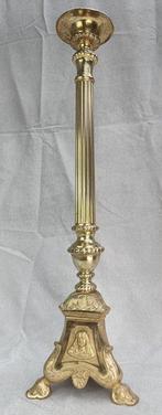 Kaarsenhouder Heilige Drievuldigheid - Verguld brons