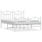 140x190 Bedframe Wit | Retour Deal | Stevig & Stijlvol, Huis en Inrichting, Slaapkamer | Bedden, Verzenden, Wit, Metaal, Nieuw