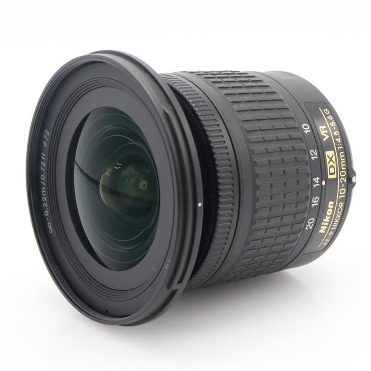 Nikon AF-P 10-20mm F/4.5-5.6G DX VR | Tweedehands, Audio, Tv en Foto, Foto | Lenzen en Objectieven, Zo goed als nieuw, Verzenden