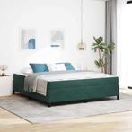 vidaXL Bedframe Anders Wit en Lichtgrijs 180 x 200 cm, Verzenden, Nieuw