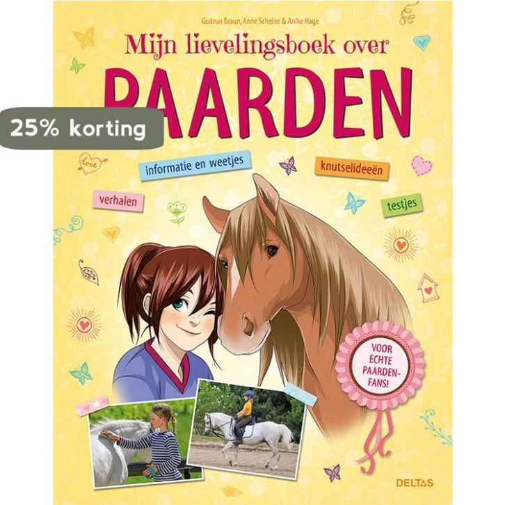 Mijn lievelingsboek over paarden 9789044751598 Gudrun BRAUN, Livres, Livres pour enfants | Jeunesse | 10 à 12 ans, Envoi