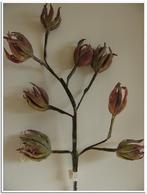 Magnolia Rusty Groen Foam Zijdenbloem x8 70 cm, Huis en Inrichting, Nieuw