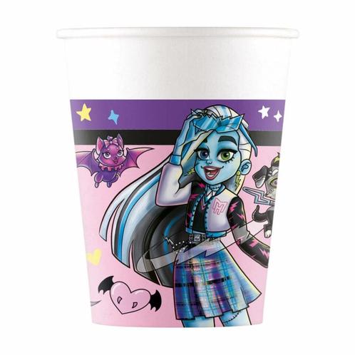 Monster High Bekers 200ml 8st, Hobby & Loisirs créatifs, Articles de fête, Envoi