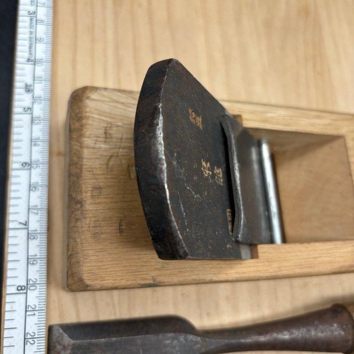 Vintage Japanse timmergereedschapset YC53 – Kanna Plane &, Antiek en Kunst, Antiek | Wandborden en Tegels