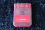 Memory Card Transperant Red Playstation 1 PS1 Guillemot, Games en Spelcomputers, Verzenden, Nieuw