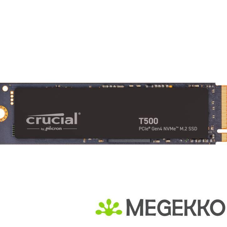 Crucial SSD T500 500GB, Computers en Software, Harde schijven, Nieuw, Verzenden