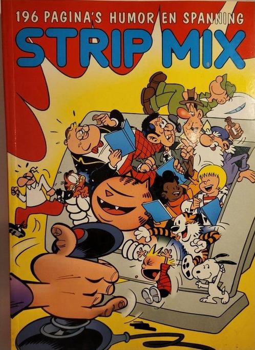 Stripmix - 196 Paginas humor en spanning (ideaal, Boeken, Overige Boeken, Gelezen, Verzenden