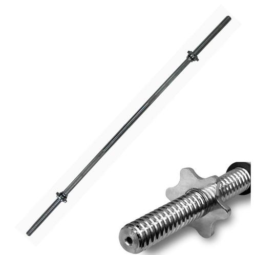 Professionele halterstang 180 cm - Verchroomd staal - Tot..., Sport en Fitness, Fitnessmaterialen, Nieuw, Ophalen of Verzenden