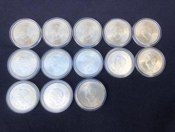 Nederland. Juliana. 10 Gulden 1970, 13 stuks (Zonder beschikbaar voor biedingen