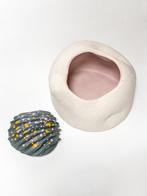 Teresa Berger - Vase avec couvercle - Grès - Recif qui se, Antiek en Kunst