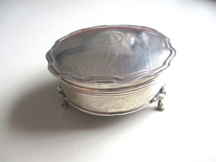 Zilveren sieradendoosje uit 1919 - A. & J. Zimmerman Ltd,, Antiek en Kunst, Antiek | Zilver en Goud