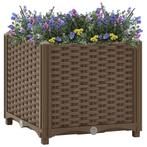 vidaXL Plantenbak verhoogd 40x40x38 cm polypropyleen, Tuin en Terras, Bloempotten, Verzenden, Nieuw
