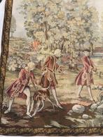 Scène van de jacht te paard - Wandtapijt - 105 cm - 132 cm