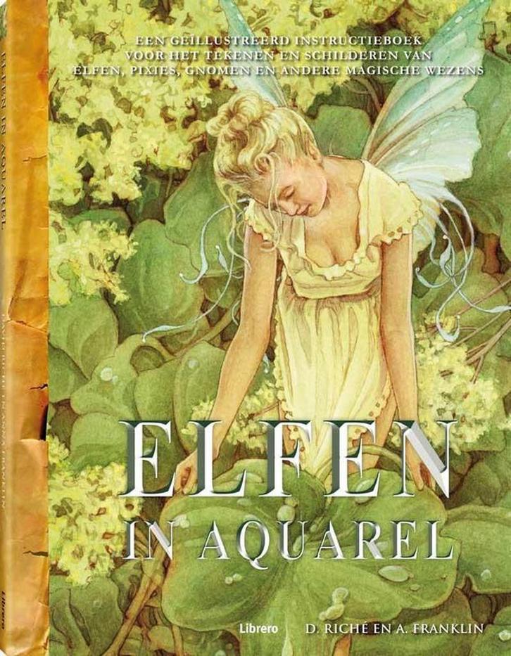 Elfen in aquarel 9789057644993 D. Riché, Boeken, Hobby en Vrije tijd, Gelezen, Verzenden