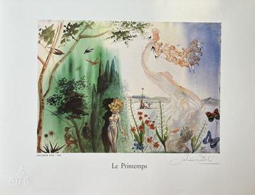 Salvador Dali (1904-1989) - Les quatre saisons beschikbaar voor biedingen