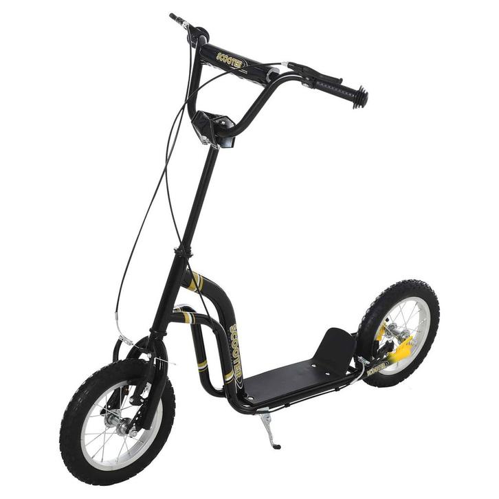 Step - Stadsscooter - Inklapbaar en verstelbaar - Zwart, Fietsen en Brommers, Steps, Nieuw, Ophalen of Verzenden