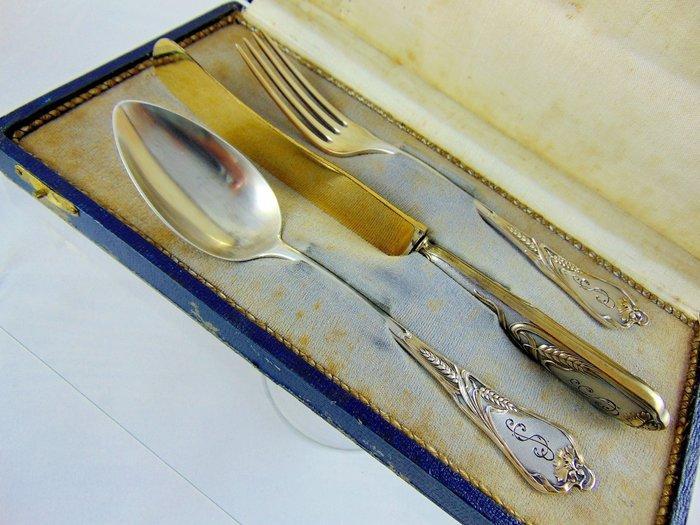 Lutz & Weiss - Dessertservies - Duitsland 1900, Antiek en Kunst, Antiek | Zilver en Goud