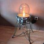 Lamp (2) - Grote industriële explosieveilige lamp met, Antiek en Kunst