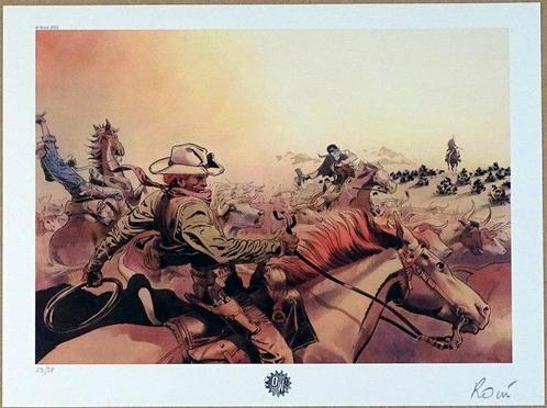 Rossi, Christian - 1 Offset Print - Hommage à Hermann, Boeken, Strips | Comics