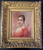 Louis Marie De Schryver (1862-1942) - Portrait de femme à la