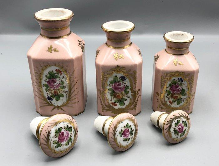 Antique Ensemble de toilette (4) - Limoges vieux Paris -, Antiquités & Art, Antiquités | Verre & Cristal