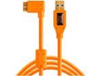Tether Tools TetherPro USB 3.0 A male to Micro B Right Angle, Verzenden, Zo goed als nieuw