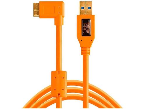Tether Tools TetherPro USB 3.0 A male to Micro B Right Angle, Huis en Inrichting, Woonaccessoires | Overige, Zo goed als nieuw