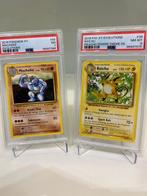 Pokémon - 2 Graded card - PSA 8, Hobby en Vrije tijd, Nieuw