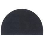 vidaXL Deurmat halfrond 50x80 cm getufte kokosvezel, Verzenden, Nieuw