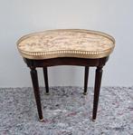 Bouillotte side tafel - Table dappoint - Acajou, Laiton,