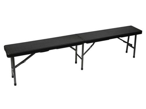 Tweedekans | Perel Klapbank - Weerbestendig - Max.400 kg -, Tuin en Terras, Tuinsets en Loungesets, Ophalen of Verzenden