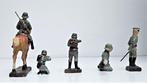 Elastolin - Speelgoed 5 militaires de la Wehrmacht dont 1, Nieuw
