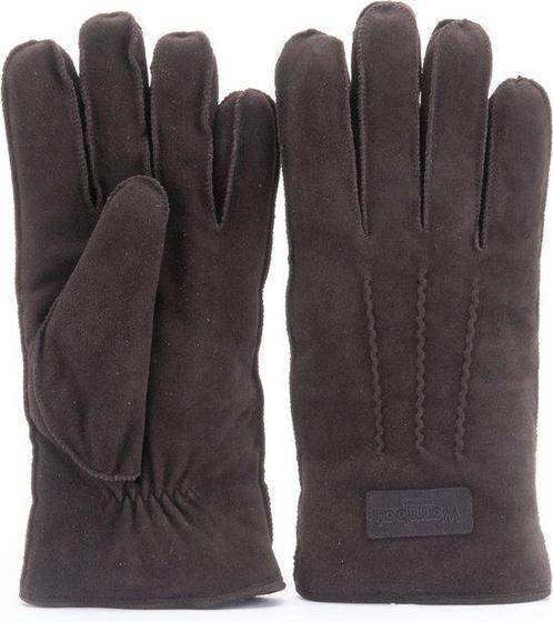 Warmbat Heren Handschoenen Goat Suede - Choco - Maat L, Kleding | Dames, Mutsen, Sjaals en Handschoenen, Nieuw, Verzenden