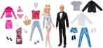 Barbie and Ken fashion pack poppen