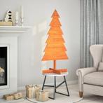 vidaXL Kerstdecoratie kerstboom 120 cm massief grenenhout, Diversen, Verzenden, Nieuw