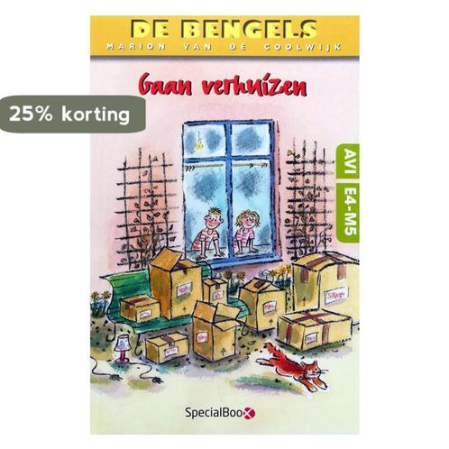 De Bengels : Gaan verhuizen (AVI E4-M5) 9789491662799, Boeken, Kinderboeken | Jeugd | onder 10 jaar, Zo goed als nieuw, Verzenden