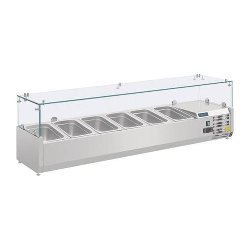 Polar G-serie koelvitrine 6x GN 1/4, Zakelijke goederen, Horeca | Keukenapparatuur, Koelen en Vriezen, Verzenden