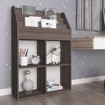 vidaXL Kindertijdschriftenrek 71x30x114 cm bewerkt hout, Verzenden, Nieuw