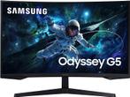 Samsung - QHD Gaming monitor - 32 inch - Zwart, Verzenden, In hoogte verstelbaar, VA, Nieuw