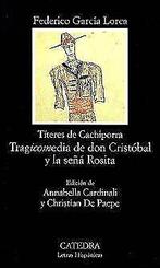 Tragicomedia de don Cristóbal y la señá Rosita (Letras H..., García Lorca, Federico, Verzenden