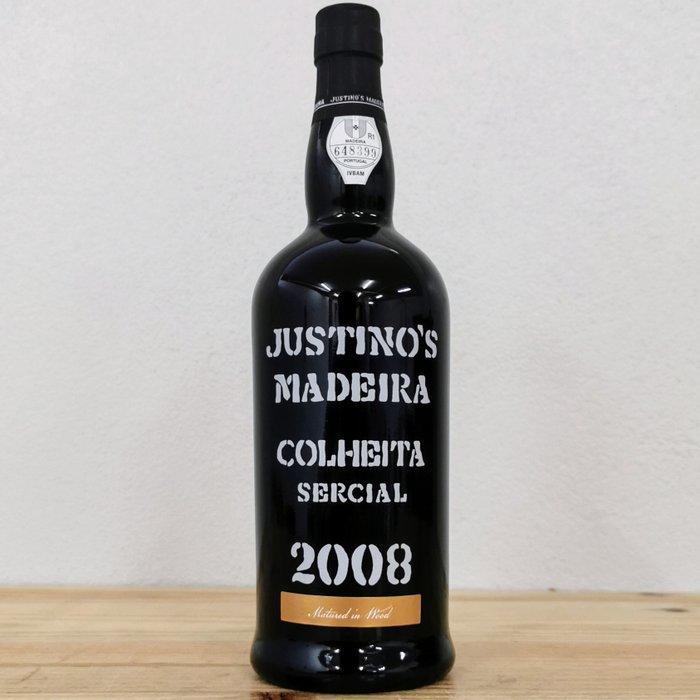 2008 Justinos, Colheita Sercial - Madeira - 3 Flessen (0.75, Verzamelen, Wijnen