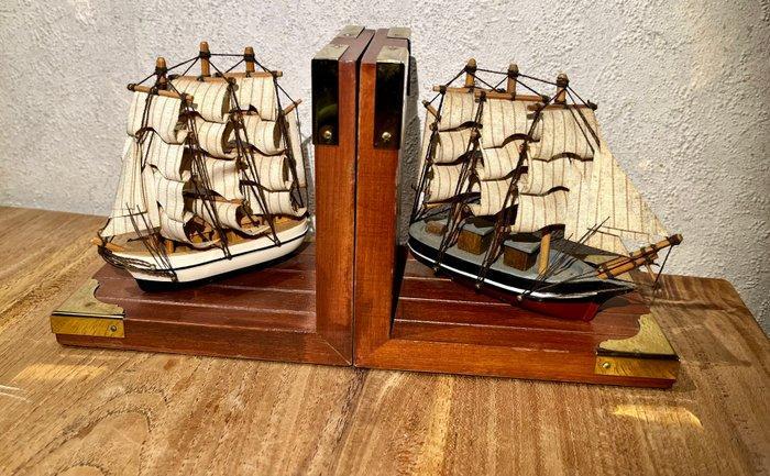 Maritieme objecten (2) - Hout, Messing, Canvas, Antiek en Kunst, Curiosa en Brocante