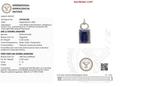 Hanger - 18 karaat Witgoud - 5.75ct. tw. Tanzaniet - Diamant