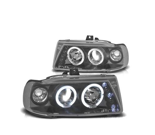 PHARES SEAT IBIZA ET CORDOBA 6K 93-99 ANGEL EYES FOND NOIR, Auto-onderdelen, Verlichting, Verzenden